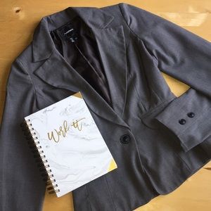 Gray Work Blazer